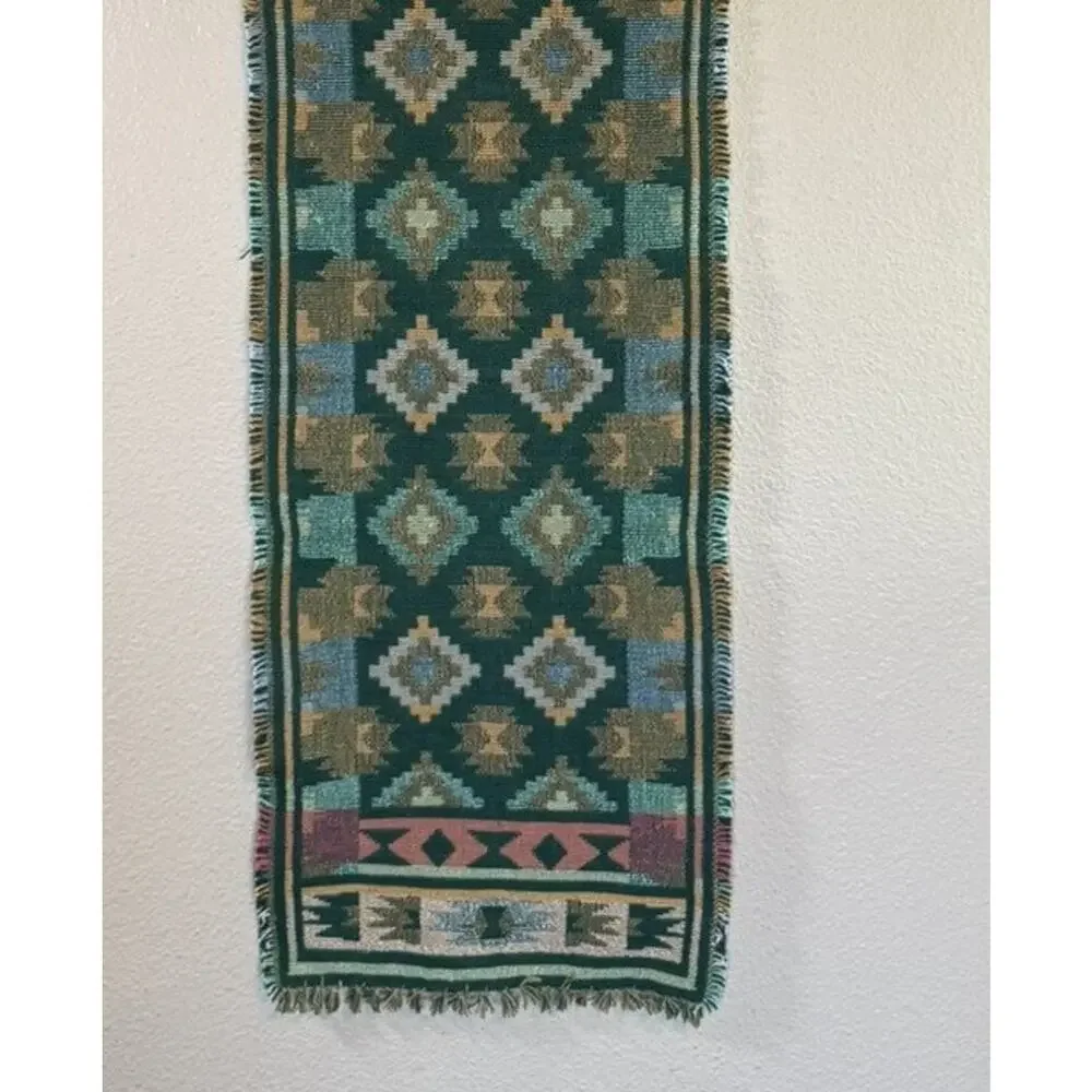 Southwestern Table Runner Multicolored Native American Rustic Aztec 13